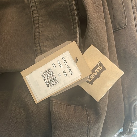 Levi’s Hooded Military Jacket Army Size XS  ***NWT*** - Picture 14 of 14
